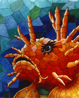 Scorfano a mosaico